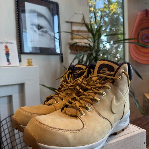 Nike ACG Manoa Wheat Leather Boot, Men’s 10.5, Used (Good Condition) - Picture 4 of 7